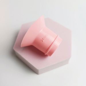 ซิลิโคนอินเสิร์ตแบบฟลานจ์สีชมพูคุณภาพสูง ขนาด 14/16/18/20/22/24 มม. - Product Image 2