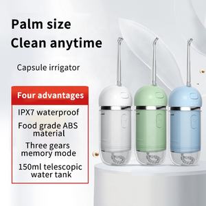 Hydropulseur buccal électrique mini USB rechargeable OEM ODM pour la maison et les voyages, irrigateur dentaire sans fil - Product Image 2