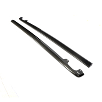 Extensions de bas de caisse en fibre de carbone brillante de haute qualité pour Chevrolet Corvette C6 ZR1 2006-2013