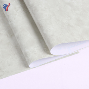 Jinyi-rollos de papel de pared autoadhesivo para techo, rollos de papel tapiz de mármol rústico y Simple, color blanco, M4002 - Product Image 4