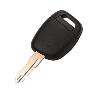 Pour <span class=keywords><strong>Renault</strong></span> Clio <span class=keywords><strong>2</strong></span> Kangoo 1 <span class=keywords><strong>Twingo</strong></span> Master 2001-2006 <span class=keywords><strong>Coque</strong></span> de clé à distance NE73 Lame 433MHz Puce PCF7946 1 bouton pour véhicule Acc - Product Image 1
