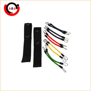 <span class=keywords><strong>Bande</strong></span> de résistance pour les jambes en latex, corde élastique pour renforcer les muscles des jambes, augmenter la vitesse pour le football, la course à pied, le volley-ball, l'exercice - Product Image 3