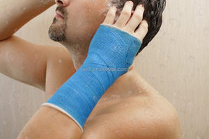 CE ISO Approved Clinic Hersteller Einfach zu bedienender Blue Fixation Fiberglas Synthetic Casting Bandage - Product Image 5