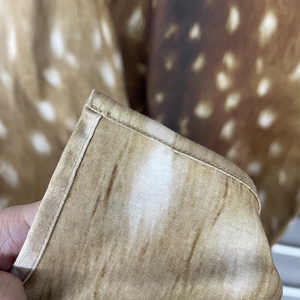 Thích hợp cho các nước Châu Âu in cao cấp Jersey hijab in hai mặt bé Đường may đôi kim ren cạnh hijab - Product Image 3