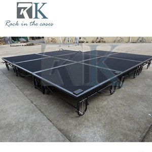 Plataforma de Escenario Plegable, Sistema de Equipo de Escenario Móvil para Bodas y Eventos - Product Image 4
