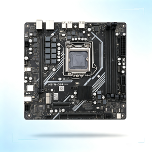 เมนบอร์ดคอมพิวเตอร์ ATX ช่องเสียบจ่ายไฟ 24 พิน ซ็อกเก็ต LGA1151 บอร์ด B250 เมนบอร์ดพีซีแบบคู่ บอร์ดเดสก์ท็อป B250 - Product Image 1