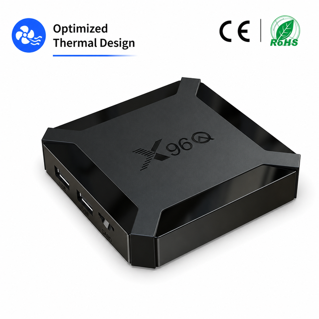 Stable Android 10 TV Box X96Q 2GB 16GB Dual WiFi 4K HD Smart Media Player for Home