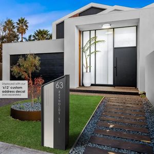 Buzón de jardín de metal moderno de alta calidad, <span class=keywords><strong>venta</strong></span> directa del fabricante, diseño único, gran capacidad, alta seguridad para uso <span class=keywords><strong>en</strong></span> exteriores - Product Image 1