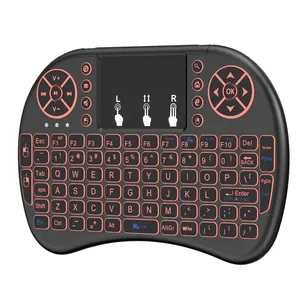 Hot selling Universal wireless keyboard mouse combo 2.4G wireless I8 mini keyboard smart remote control