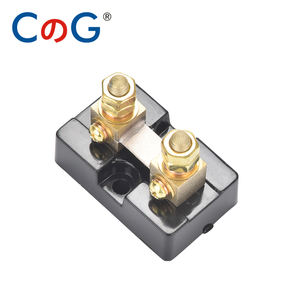 FL-15 CG 10A 15A <span class=keywords><strong>50A</strong></span> 100A 150A 50mV <span class=keywords><strong>Shunt</strong></span> 60mV cl.0.5 <span class=keywords><strong>75mV</strong></span> 100mV Résistances électriques DC <span class=keywords><strong>Shunt</strong></span> à courant monté sur base avec base - Product Image 2
