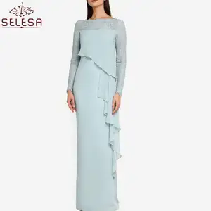 Beautiful 2019 In Yiwu Baju Pearl Muslim Modern New Model Abaya With Indonesian Kebaya