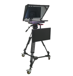 24M2H 24 pulgadas apuntador incorporado ordenador CCTV anunciador estudio pantalla dual Teleprompter para discurso/sala de estudio/trípode escolar - Product Image 2