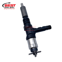 Inyector de Combustible Diésel 095000-6120 0950006120 al por Mayor de Fábrica para Motor, Piezas de Excavadora, Accesorios para Miniexcavadora