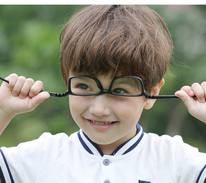 Enfants Lunettes Cadre Flexible TR90 gel De Silice Lunettes Avec Lanière Myopie Lunettes Optiques Montures De Lunettes - Product Image 2