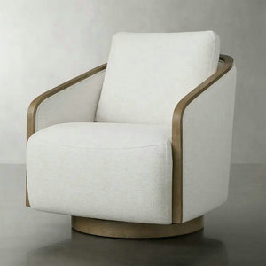 Modern <strong>Small</strong> Elegant Swivel <strong>Occasional</strong> Arm <strong>Chair</strong> Living Room 360 Degree Rotating Single Seater Sofa Accen <strong>Chairs</strong> for Farmhouse - Product Image 6