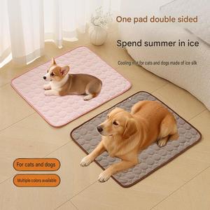 Breathable Cooling Gel <b>Pad</b> Pet Mat Cold Sensation Cushion Summer <b>Bed</b> Dogs Cats Portable Lightweight Reusable Comfort - Product Image 1