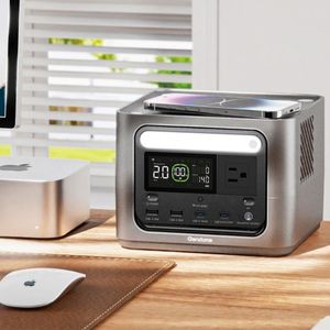 Stock US Gendome Centrale électrique portable intelligente Alimentation <span class=keywords><strong>solaire</strong></span> extérieure LiFePO4 288Wh/300W disponible dans l'entrepôt américain - Product Image 4