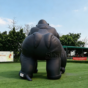 Gorila Inflable Gigante <span class=keywords><strong>de</strong></span> 8m para Publicidad en Exteriores, Modelo Realista <span class=keywords><strong>de</strong></span> <span class=keywords><strong>King</strong></span> <span class=keywords><strong>Kong</strong></span> con Oxford 300D y Ventilador Incorporado para Decoración <span class=keywords><strong>de</strong></span> Eventos - Product Image 4