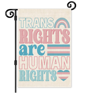 Personnalisé fierté LGBTQ jardin drapeau Inclusion diversité lesbienne <span class=keywords><strong>Gay</strong></span> bisexuel transgenre égalité drapeau de cour petite Mini cour extérieure - Product Image 5