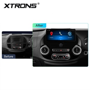 XTRONS Écran de voiture Android 12,3 pouces 4+128 Go 1920x720P Écran IPS anti-reflets Système d'infodivertissement pour Mercedes-Benz Vito W447 - Product Image 6