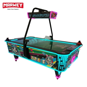 Tavolo da gioco arcade Air Hockey Marwey commerciale per interni con sistema a <span class=keywords><strong>punti</strong></span> e gettoni, modello Jumping Rabbit, in vendita - Product Image 3