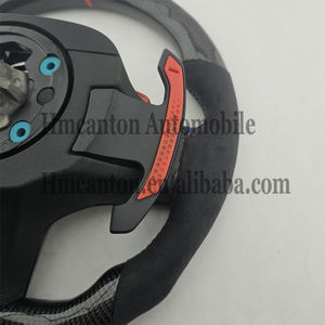 Volant de direction de voiture en fibre de carbone Alcantara LED de qualité supérieure pour BMW G20 G28 G29 G30 G32 G38 G11 - Product Image 4