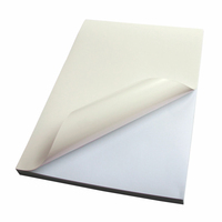 Étiquettes métalliques autocollantes argentées mates pour imprimantes laser à jet d'encre Autocollant PET imperméable en vinyle transparent imprimable pour ordinateurs et caméras