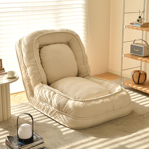 Canapé-lit minimaliste moderne compressé, pouf en tissu velours côtelé très populaire pour petits espaces, salons et hôtels - Product Image 1