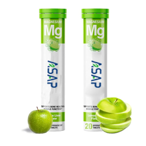 Ausreson Soutient la santé des os et la santé musculaire Supplément de boisson vitaminée effervescente Tables effervescentes de magnésium - Product Image 1