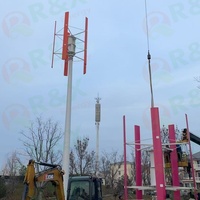 Énergie éolienne 220v 380v 10kw 20kw 30kw 50kw Turbine éolienne verticale pour utilisation agricole