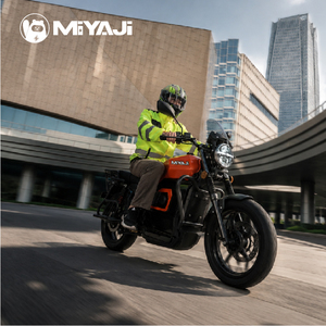 มอเตอร์ไซค์ชาร์จเร็วพิเศษสำหรับส่งของและโดยสาร ตัวเลือกแรงดันไฟฟ้า 72V 60V แท็กซี่ ระยะทางวิ่งไกล 200 กม. 72v 3000w แบตเตอรี่เปลี่ยนได้ - Product Image 5