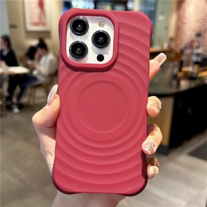 เคสโทรศัพท์กันกระแทกมีห่วงแม่เหล็กสำหรับ iPhone 15Pro ปกป้องมุมสูงสุดฝาครอบซิลิโคนสำหรับ iPhone 16 15 14อุปกรณ์เสริมโทรศัพท์ - Product Image 2