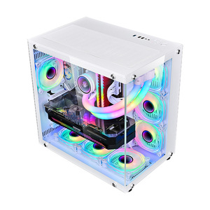 Boîtier d'ordinateur de jeu PC en gros d'usine avec alimentation, livraison gratuite, Boitier <span class=keywords><strong>Gamer</strong></span> - Product Image 5