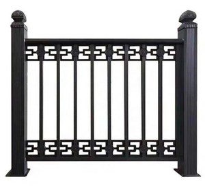 Clôture de jardin en fer forgé galvanisé, 10 m, prix d'usine - Product Image 4