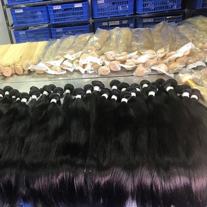 Лидер продаж, товары для волос, Необработанные индийские пучки волос, Прямая поставка, поставщики, натуральные волосы, необработанные индийские кудрявые пучки - Product Image 2