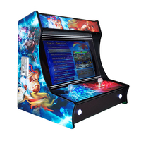 Machines de jeu d'arcade vidéo 9D à monnayeur, version Bartop 24 pouces