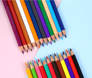 Set di Matite Professionali da Disegno 12/18/24 Colori, in Legno Oleoso, Mina HB/2B, Lunghezza 7 Pollici, per Artisti, Graffiti e Scuola - Product Image 2