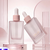 Flacon compte-gouttes en verre pour sérum d'huile essentielle, couleur personnalisée, 30 ml, pour cosmétiques et parfums, vente en gros, OEM/ODM, certifié ISO9001