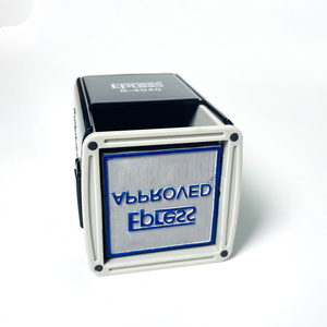 Kit de tamponnage carré en plastique ABS Express 40 x 40 mm avec logo personnalisé, <span class=keywords><strong>tampon</strong></span> <span class=keywords><strong>encreur</strong></span> auto-<span class=keywords><strong>encreur</strong></span> pour bureau, <span class=keywords><strong>tampon</strong></span> <span class=keywords><strong>encreur</strong></span> S-4040 - Product Image 2