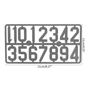 Chinabees nhựa tổ ong số đánh dấu Board Bee trường hợp hộp khung nhận dạng tín hiệu thiết bị nghề nuôi ong công cụ - Product Image 5