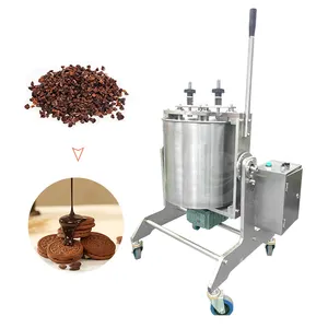 60L automatique professionnel chocolat Melanger cacao plumes broyeur Melanger Machine