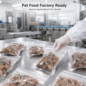 Friandises pour chiens au saumon Nom Pet OEM ODM, saumon pur, glycérine, sans céréales, riches en oméga-3, faibles en gras, naturelles, riches en protéines, non biologiques, pour la peau et le pelage - Product Image 2