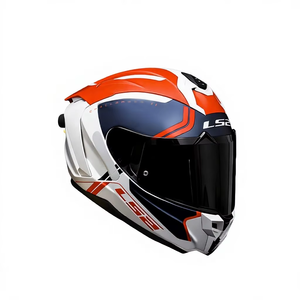 LS2 Challenge 2 FF817 Elektrische Racemotorhelmen Heren Dames Grote Spoiler Glasvezel Dubbele Lens Anti-Mist Volledig Gezicht Helmen - Product Image 1
