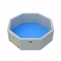 Baignoire ronde gonflable pour 5 personnes, bain froid, pliable, portable, en PVC, piscine à glace