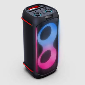 Reproductor de Audio Portátil Doble de 6.5 Pulgadas, Bluetooth Inalámbrico, Luz LED Grande, Sonido con Bajos, DJ Karaoke Partybox <span class=keywords><strong>710</strong></span>, Altavoces para Fiestas - Product Image 4