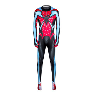 Costume de cosplay de <span class=keywords><strong>super</strong></span>-héros de haute qualité pour Halloween, combinaison en spandex pour adultes et enfants, costume de film Miles Morales - Product Image 3