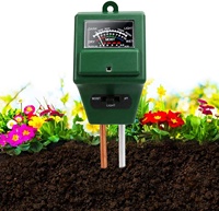 Moniteur d'humidité, de pH et de luminosité du sol, outils de jardinage, testeur de sol 3 en 1, humidimètre, pH-mètre pour plantes de jardin
