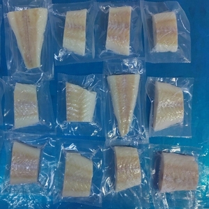 Peixe Congelado Premium do Alasca, Capturado em Águas Profundas, Filé de Bacalhau Sem Pele 10*2lb para Exportação - Product Image 3