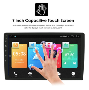 Lái xe trợ Lý 9 inch cảm ứng màn hình lớn Android 11 GPS xe Navigator, 1G + 16GB 4-core Bộ vi xử lý, hỗ trợ USB/DVD Player - Product Image 2