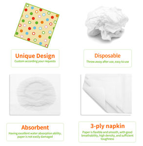 Serviettes <span class=keywords><strong>de</strong></span> table personnalisées découpées à l'emporte-pièce Arbres <span class=keywords><strong>de</strong></span> Noël Serviettes <span class=keywords><strong>de</strong></span> table imprimées à 3 plis <span class=keywords><strong>en</strong></span> <span class=keywords><strong>papier</strong></span> pour fête et rassemblement - Product Image 5